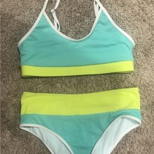 Shein size large swim suit